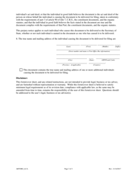 Statement of Correction Correcting a Mistakenly Filed Domestic Entity That Was Meant to Be a Different Form of Domestic Entity - Limited Cooperative Association - Colorado, Page 5
