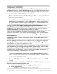 CDOT Flagger Training Entity Terms and Conditions - Colorado, Page 2