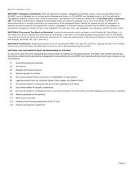 Form BOE-277-L1 Claim for Supplemental Clearance Certificate for Limited Partnership, Low-Income Housing Property - Welfare Exemption - California, Page 3