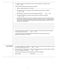 Form P33A Employee Medical Certificate - Connecticut, Page 2