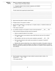 Form P33B Caregiver Medical Certificate - Connecticut, Page 2