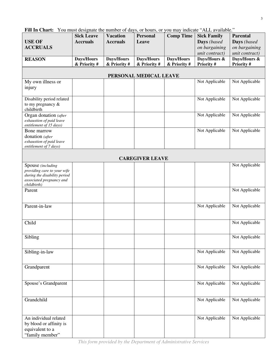 Form FMLA HR1 Download Fillable PDF or Fill Online Employee Request for