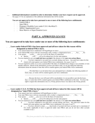 Form FMLA-HR2B Designation Notice - Response to Employee Request for Medical Leave, Family Leave or Military Family Leave - Connecticut, Page 2