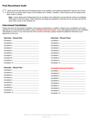 Form CT-HR-2 Certification Documentation Form - Connecticut, Page 2
