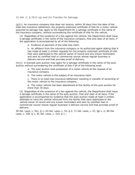 Form MV215 Application for Salvage Certificate Without Title (Insurance Companies or Auctions Only) - Delaware, Page 3
