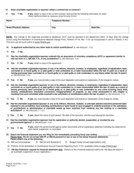 Form FDACS-10100 Solicitation of Contributions Registration Application - Florida, Page 4