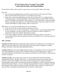 Arkansas Immunization Exemption Application for Childcare or School Students - Arkansas, Page 2