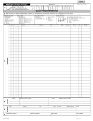 Document preview: Form 01-2712 Arizona Crash Report - Occupant Supplement - Arizona