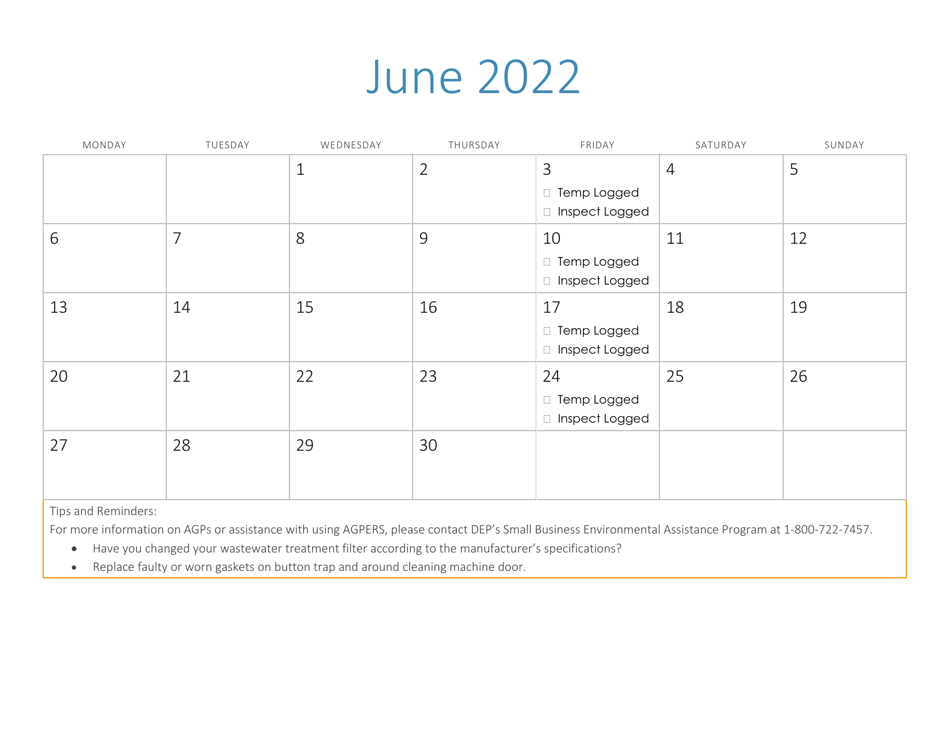 Compliance Calendar for Florida Perchloroethylene Dry Cleaners - Florida, Page 16