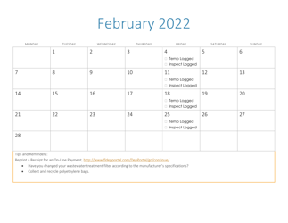 Compliance Calendar for Florida Perchloroethylene Dry Cleaners - Florida, Page 8