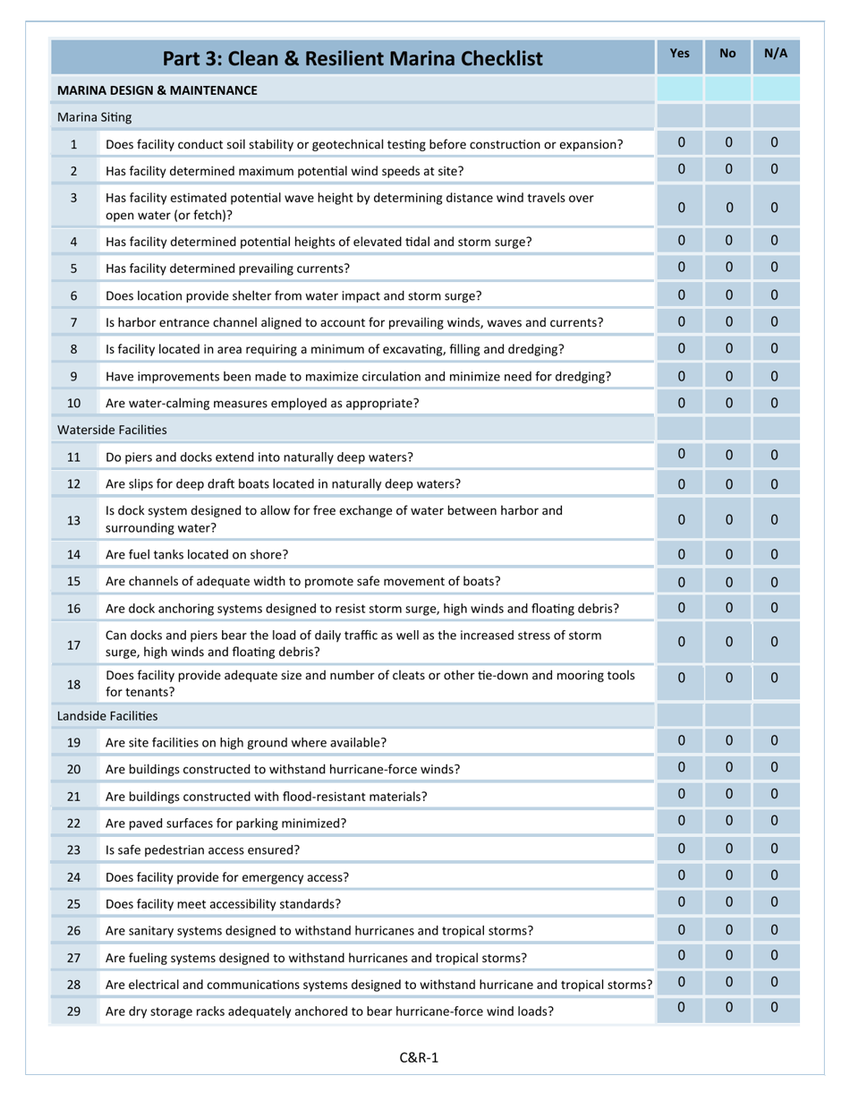 Florida Clean Marina Guide to Designation With Clean Marina Action Plan - Florida, Page 13