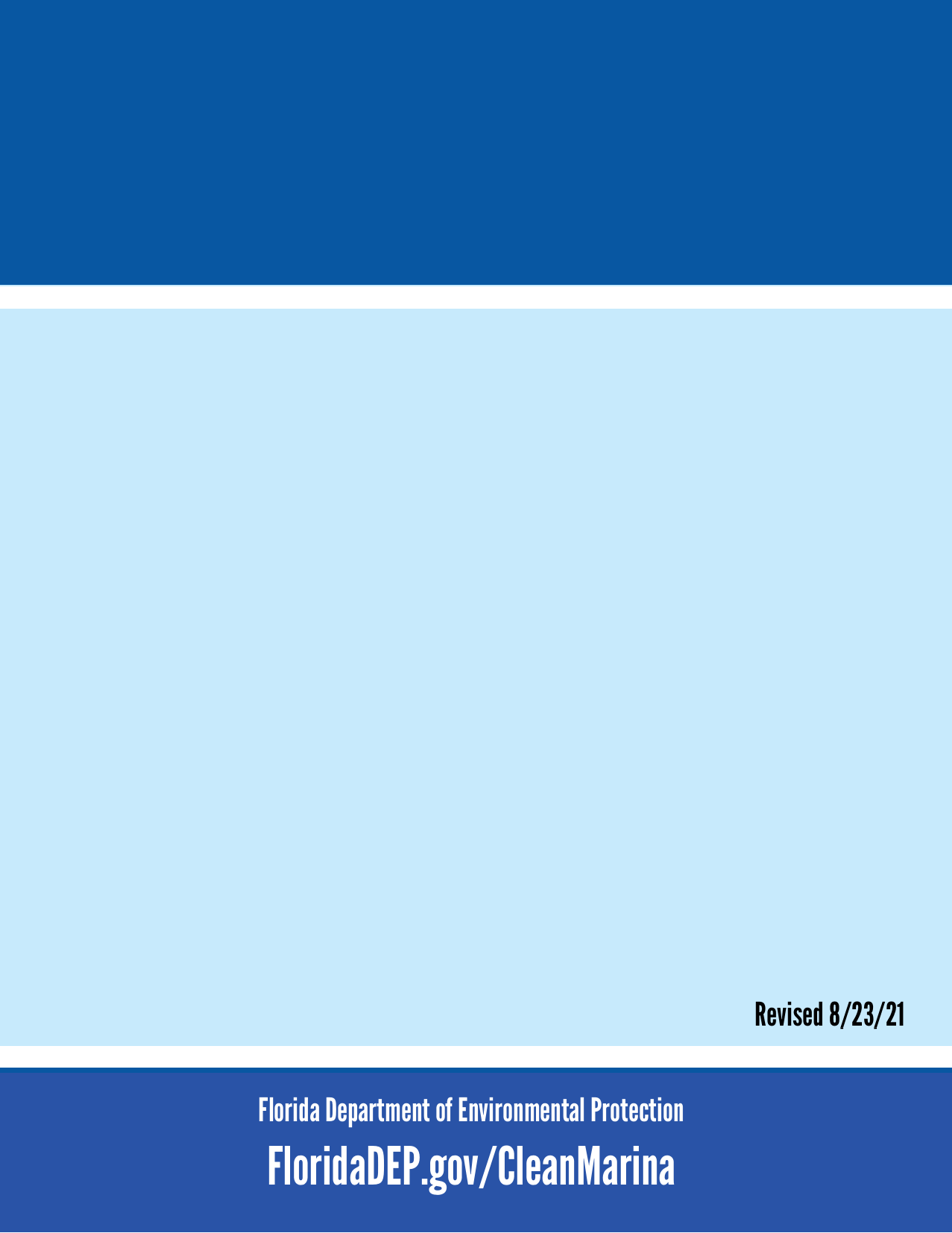 Florida Clean Marina Guide to Designation With Clean Marina Action Plan - Florida, Page 16