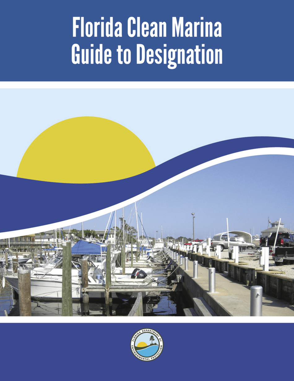Florida Clean Marina Guide to Designation With Clean Marina Action Plan - Florida, Page 1