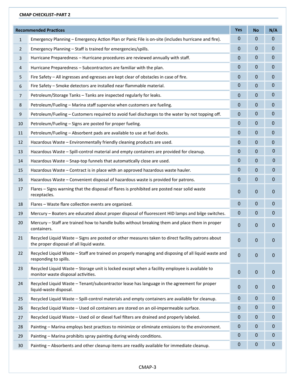 Florida Clean Marina Guide to Designation With Clean Marina Action Plan - Florida, Page 8