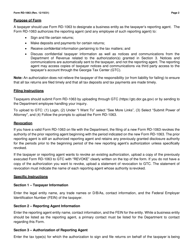 Form RD-1063 Reporting Agent Authorization - Georgia (United States), Page 2