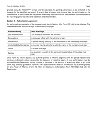 Form RD-1063 Reporting Agent Authorization - Georgia (United States), Page 3