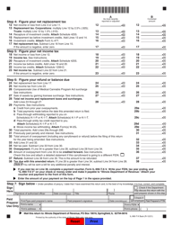 Form IL-990-T-X Amended Exempt Organization Income and Replacement Tax Return - Illinois, Page 2