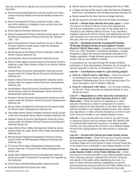 Instructions for Schedule M Other Additions and Subtractions (For Businesses) - Illinois, Page 3