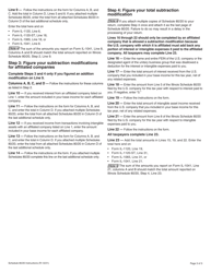 Instructions for Schedule 80/20 Related-Party Expenses - Illinois, Page 3