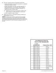 Instructions for Form IL-1041 Schedule NR Nonresident Computation of Fiduciary Income - Illinois, Page 8