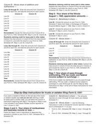 Instructions for Schedule K-1-T Beneficiary&#039;s Share of Income and Deductions - Illinois, Page 4
