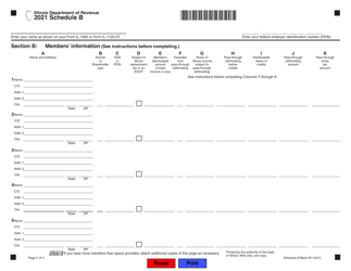 Form IL-1120-ST-X Amended Small Business Corporation Replacement Tax Return - Illinois, Page 5