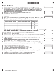 Form IL-1040 Schedule M Other Additions and Subtractions for Individuals - Illinois, Page 2