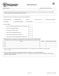 Form BSPE411 Step Attachment - Illinois