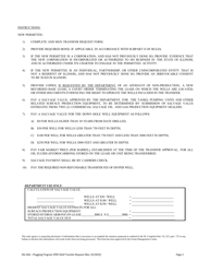 Form OG-26A Well Transfer Request - Plugging Program (Prf) - Illinois, Page 2