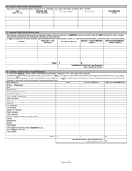 State Form 52986 Overpayment Waiver Request - Indiana, Page 3