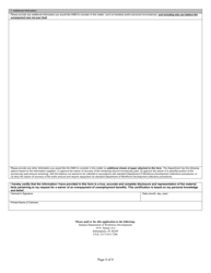 State Form 52986 Overpayment Waiver Request - Indiana, Page 4