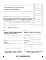 Form IT-65 (State Form 11800) Indiana Partnership Return - Indiana, Page 2