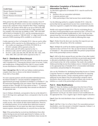 Instructions for Form IT-65, State Form 11800 Indiana Partnership Return - Indiana, Page 14