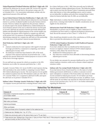 Instructions for Form IT-65, State Form 11800 Indiana Partnership Return - Indiana, Page 9