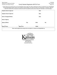 Form PPS5320 Family Website Registration Match Form - Kansas, Page 6