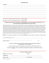 Form MS561 Appendix 3 Eap Supervisory Referral Form - Maryland, Page 3
