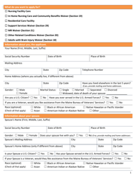 Form OFI NHW01 Application for Long Term Care Mainecare - Maine, Page 3