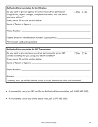 Form SNAP-APP-SENIORS Snap Benefits Application for Seniors - Massachusetts, Page 10