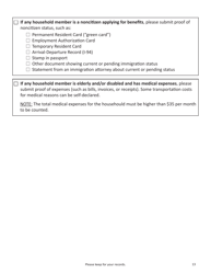 Form SNAP-APP-SENIORS Snap Benefits Application for Seniors - Massachusetts, Page 13