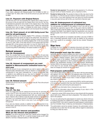 Form MA NRCR Nonresident Composite Return - Massachusetts, Page 6