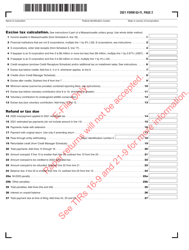 Form 63-FI Financial Institution Excise Return - Massachusetts, Page 3