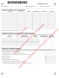 Form 63-FI Financial Institution Excise Return - Massachusetts, Page 5