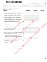 Form 63-FI Financial Institution Excise Return - Massachusetts, Page 6