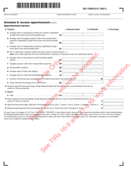 Form 63-FI Financial Institution Excise Return - Massachusetts, Page 7