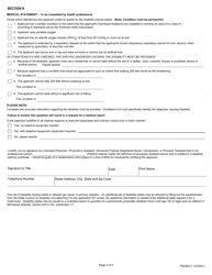 Form PS2904 Application for Disability Plates - Minnesota, Page 3