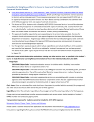 Form ED-00365-18 Access to Career Technical Education for Students With a Disability (Acte-Sped) Request for Approval of Contracted Services - Minnesota, Page 2