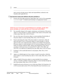 Form GAC404 Order Appointing Successor Guardian/Successor Conservator - Minnesota, Page 7