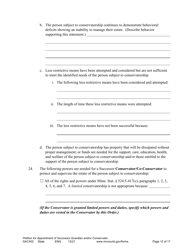 Form GAC402 Petition for Appointment of Successor Guardian/Conservator - Minnesota, Page 12