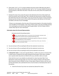 Form PRO1101 Instructions - Starting a Case: Formal Probate Without a Will - Minnesota, Page 6
