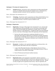 Form 1255 Telemedicine Application for Registration - Mississippi, Page 4